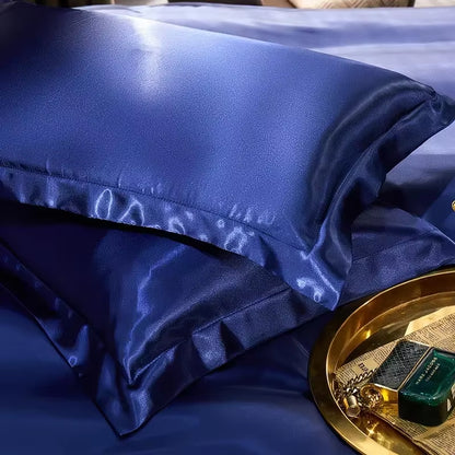 100% Pure Silk Pillowcase Real Silk Pillowcase Natural Silk Pillowcase Mulberry Silk Pillowcase 2Pc