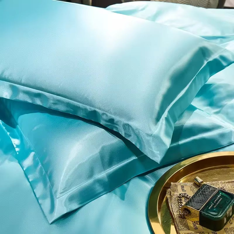 100% Pure Silk Pillowcase Real Silk Pillowcase Natural Silk Pillowcase Mulberry Silk Pillowcase 2Pc