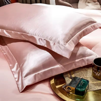 100% Pure Silk Pillowcase Real Silk Pillowcase Natural Silk Pillowcase Mulberry Silk Pillowcase 2Pc