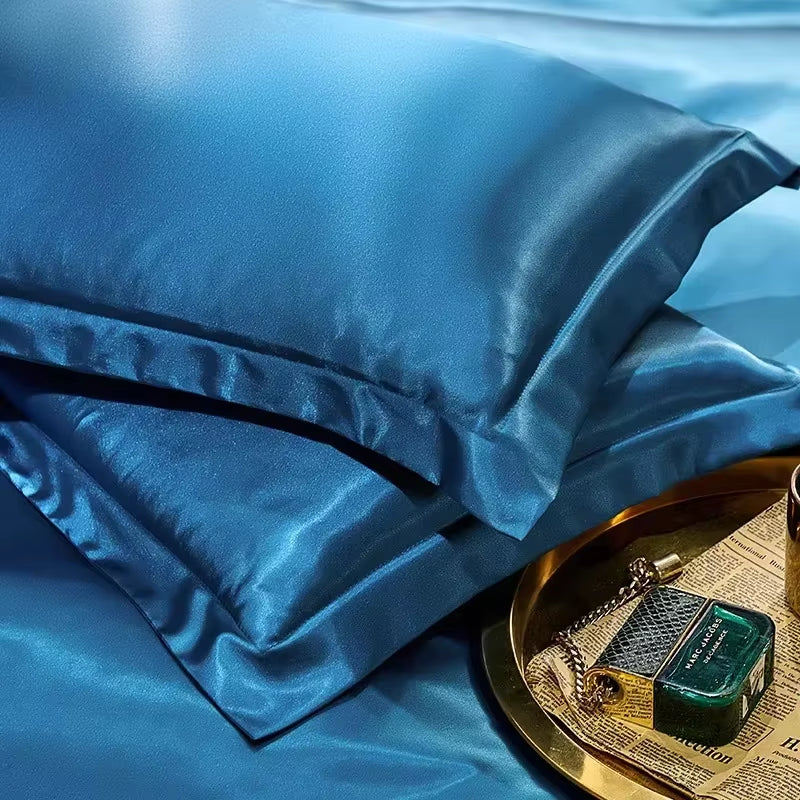 100% Pure Silk Pillowcase Real Silk Pillowcase Natural Silk Pillowcase Mulberry Silk Pillowcase 2Pc